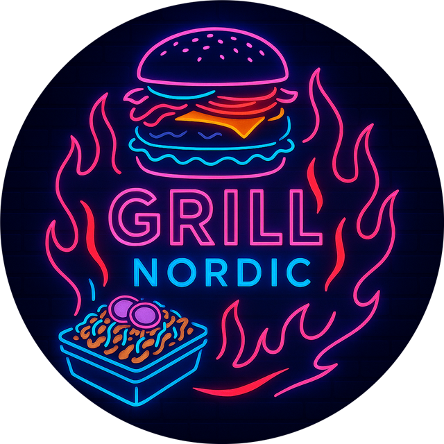 Grill Nordic neon logo